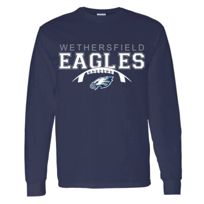 Football Adult Long Sleeve T Shirt Thumbnail