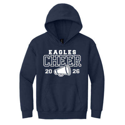Cheer Megaphone Youth Hoodie Thumbnail