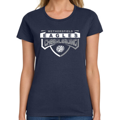 Cheerleading Ladies T Shirt Thumbnail