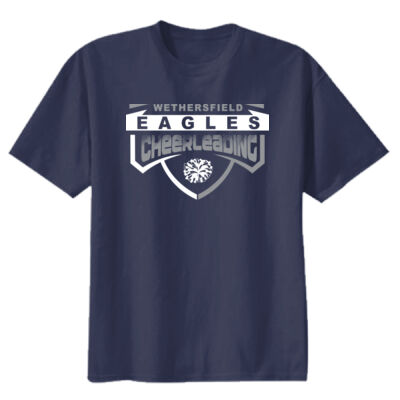 Cheerleading Youth T Shirt Thumbnail