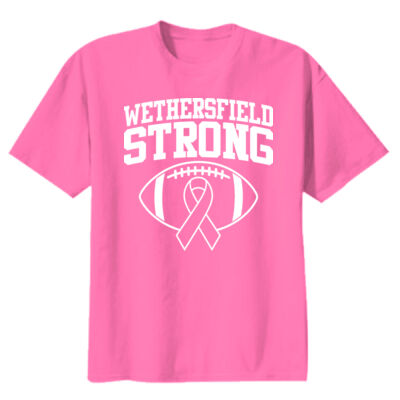 Football Breast Cancer Youth T Thumbnail