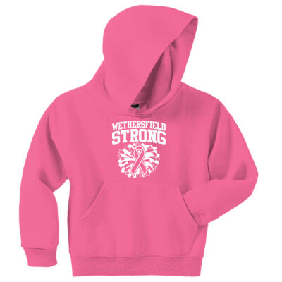 Cheer Breast Cancer YouthHoodie Thumbnail